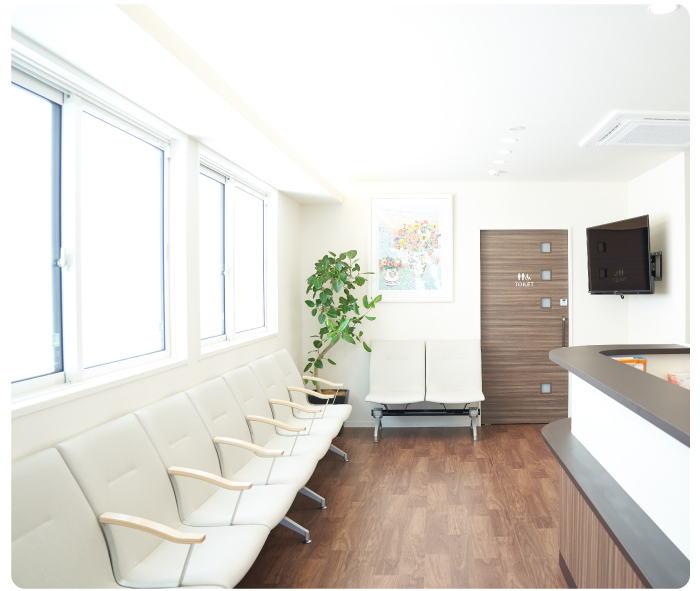 北山内科クリニックのエントランス